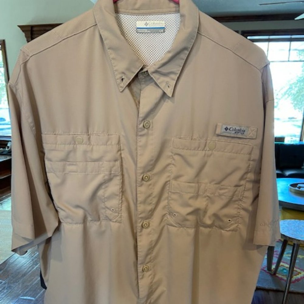 Columbia Mens PFG Tamiami Short Sleeve Shirt